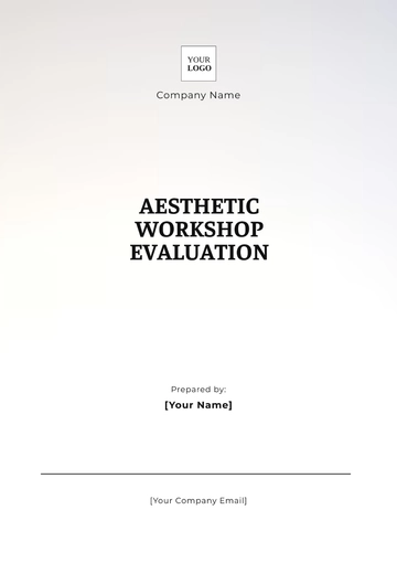 Free Aesthetic Workshop Evaluation Template to Edit Online