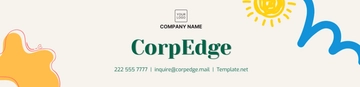 Free Creative Letterhead Template to Edit Online