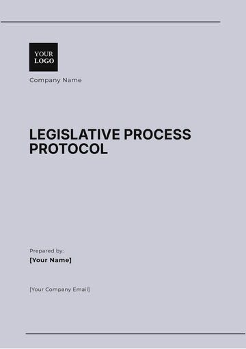 Free Legislative Process Protocol Template to Edit Online