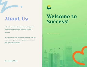 Free Creative Brochure Template to Edit Online