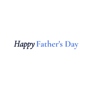 Free Aesthetic Happy Father's Day Text to Edit Online