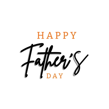 Free Handwritten Happy Father's Day Text to Edit Online