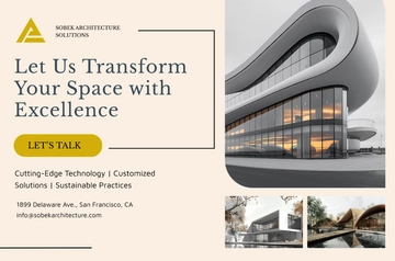 Free Simple Architecture Banner Template to Edit Online