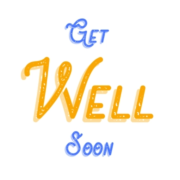 Free Sparkling Get Well Soon Text to Edit Online