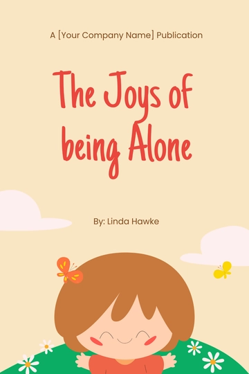 Free Children Book Cover Template to Edit Online