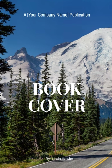 Free Photo Book Cover Template to Edit Online
