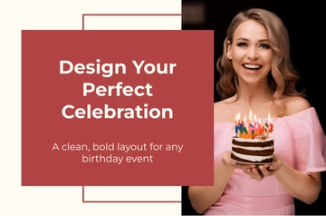 Free Birthday Banner Layout Template to Edit Online