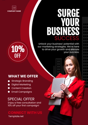 Free Marketing Business Banner Ad Template to Edit Online