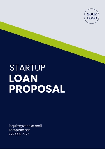 Free Startup Loan Proposal Template to Edit Online Free Startup Loan Proposal Template to Edit Online