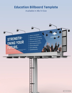 Education Billboard Template