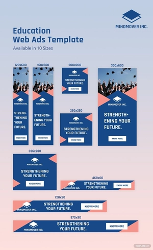 Education Web Ads Template
