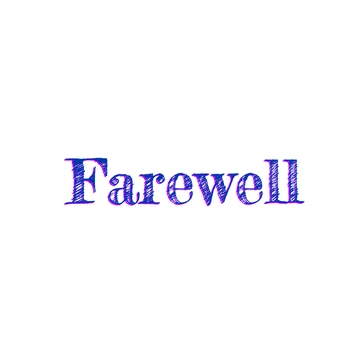 Free Playful Farewell Text to Edit Online