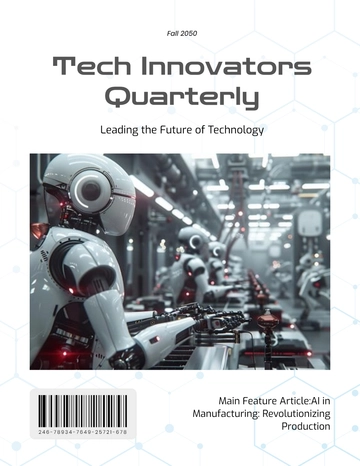 Free Trade Magazine Template to Edit Online