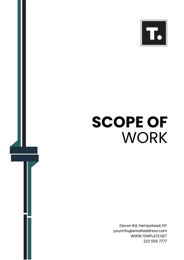 Free Scope of Work Template to Edit Online