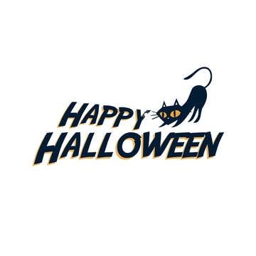 Free Simple Happy Halloween Text to Edit Online