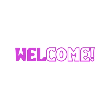 Free Floral Welcome Text to Edit Online