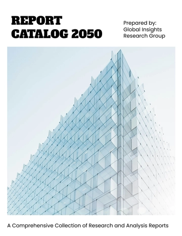 Free Report Catalog Template to Edit Online