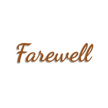 Free Inspirational Farewell Text to Edit Online