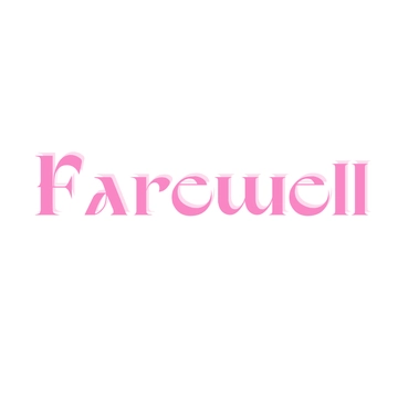 Free Elegant Farewell Text to Edit Online