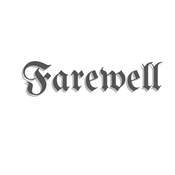 Free Vintage Farewell Text to Edit Online