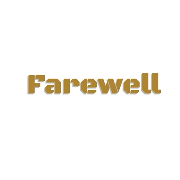 Free Rustic Farewell Text to Edit Online