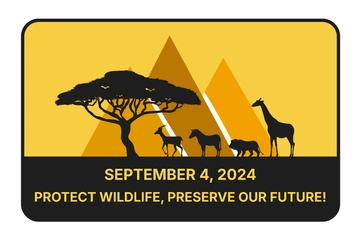 Free National Wildlife Day Slogan Template to Edit Online