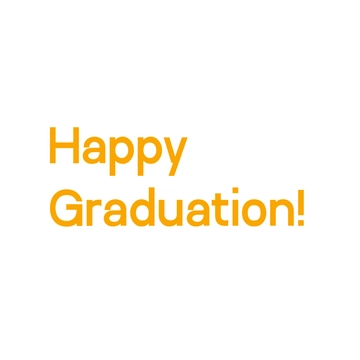 Free Minimalist Happy Graduation Text to Edit Online