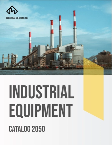 Free Industrial Catalog Template to Edit Online
