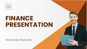 Free Finance Presentation Template to Edit Online