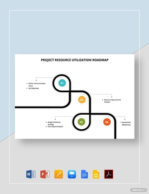 Project Resource Utilization Roadmap Template