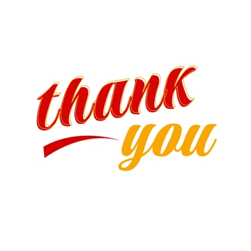 Free Thank You Calligraphy Clipart to Edit Online