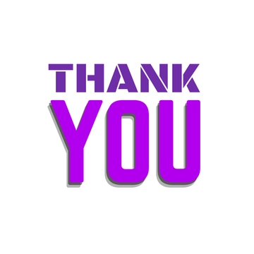 Free Minimalist Thank You Text to Edit Online