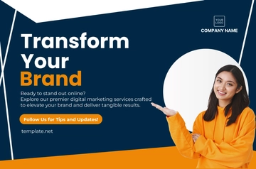 Free Marketing Social Media Banner Template to Edit Online