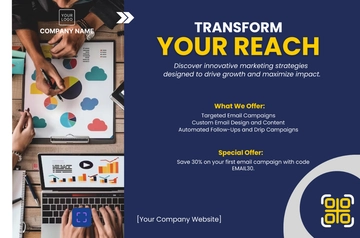 Free Marketing Email Campaign Banner Template to Edit Online