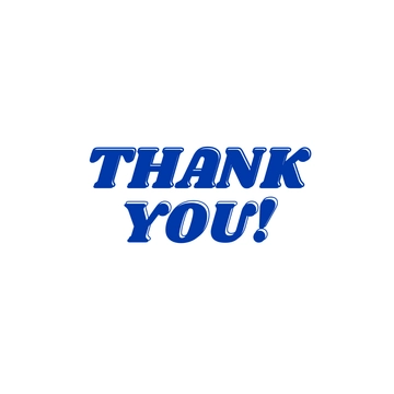 Free Thank You Lettering Clipart to Edit Online