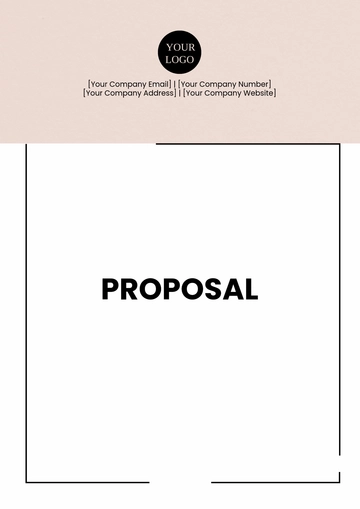 Free Proposal Outline Template to Edit Online