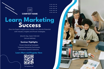 Free Marketing Event Promotion Banner Template to Edit Online