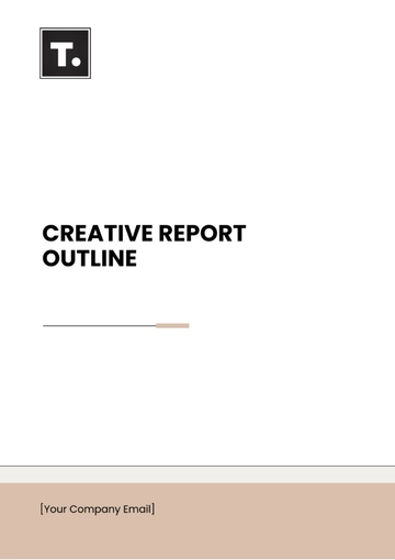 Free Creative Report Outline Template to Edit Online