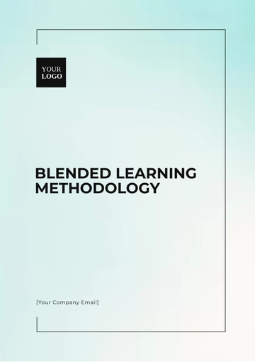 Free Blended Learning Methodology Template to Edit Online