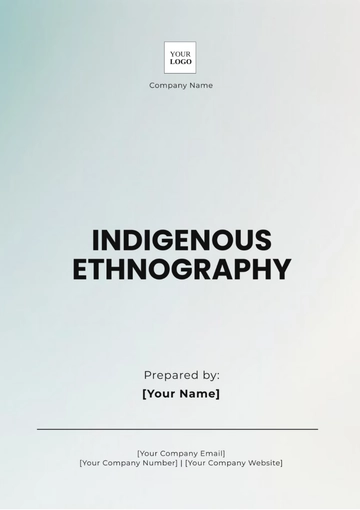 Free Indigenous Ethnography Templates to Edit Online