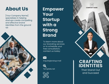 Free Startup Branding Brochure Template to Edit Online