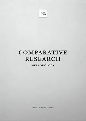 Free Comparative Research Methodology Template to Edit Online