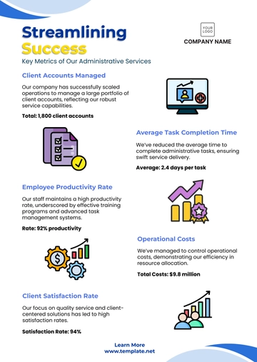 Free Administration Infographics Template to Edit Online