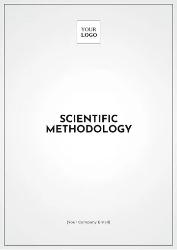 Free Scientific Methodology Template to Edit Online