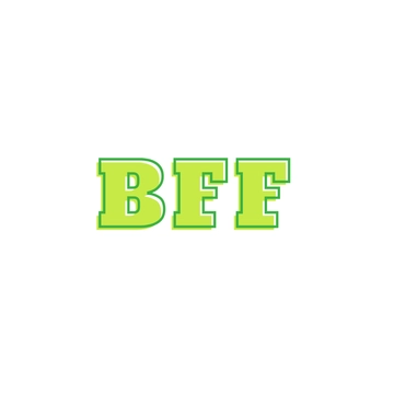 Free Colorful BFF Text to Edit Online