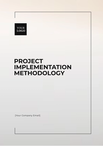 Free Project Implementation Methodology Template to Edit Online