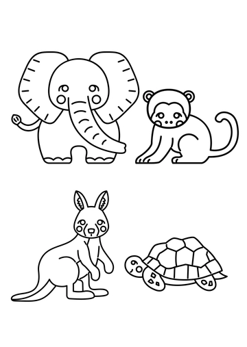 Free Endangered Animal Drawing Template to Edit Online