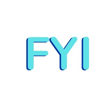 Free Minimalist FYI Text to Edit Online