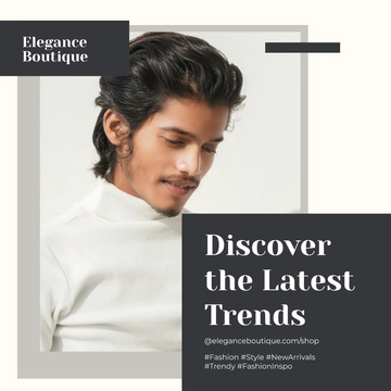 Free Fashion Instagram Post Template to Edit Online