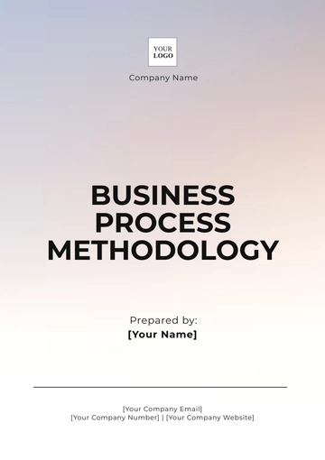 Free Business Process Methodology Template to Edit Online